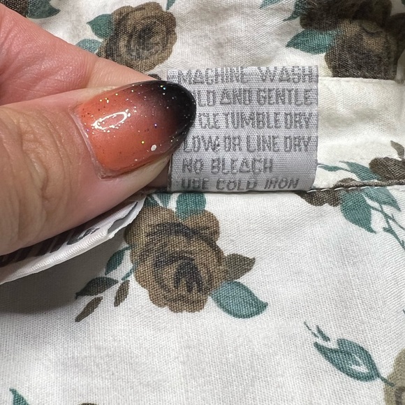 Vintage 90s Chic Floral Sleeveless Button Down size M - Picture 11 of 15